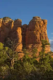 Early Morning; Teapot Trail; Coffee Pot; Coconino National Forest; Sedona; Arizona; USA