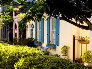 Historic Town Prints: East Battery homes, Charleston, SC