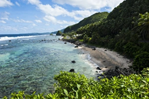 Images Dated 26th June 2011: East Coast of Tutuila island, American Samoa, South Pacific