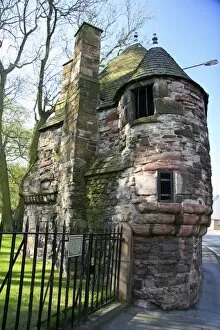 Edinburgh, Scotland. Various examples of quirty old Scottish archeticture