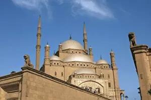 Images Dated 7th November 2007: Egypt, Cairo, Citadel, Muhammad Ali Mosque also called the Alabaster Mosque in Cairo, exterior view