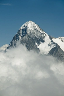 Grindelwald Prints: Eiger (3970 m) rising above clouds from Schilthorn, Bernese Alps, Switzerland