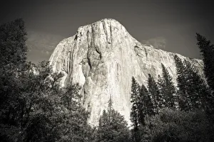 Images Dated 2nd March 2022: El Capitan, Yosemite Valley, Yosemite National Park, California USA