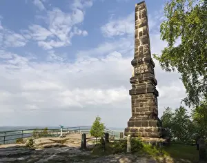 Images Dated 25th May 2015: Elbe Sandstone Mountains (Elbsandsteingebirge) in the Saxon Switzerland NP (Saechsische