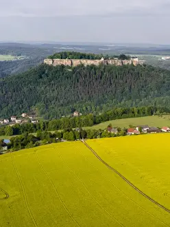Images Dated 25th May 2015: Elbe Sandstone Mountains (Elbsandsteingebirge) in the Saxon Switzerland NP (Saechsische