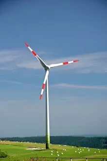 Images Dated 18th June 2006: Electricity wind generators in northwest Germany