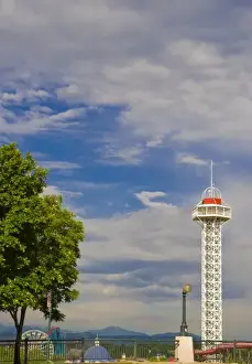 Ferris Wheel Prints: Elitch Gardens began as an amusement park in 1890 and included a zoo, botanical gardens