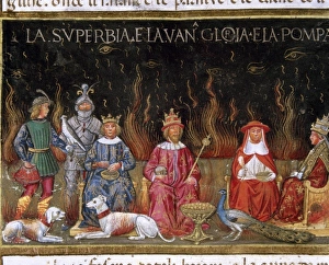 The end of the world and the Last Judgment. The confession of sinners. Codex of Predis (1476)
