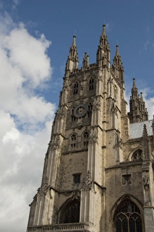 Images Dated 7th July 2009: England, Kent, Canterbury. Canterbury Cathedral. Medieval architecture of the South