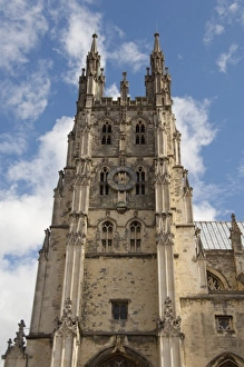 Images Dated 7th July 2009: England, Kent, Canterbury. Canterbury Cathedral. Medieval architecture of the South