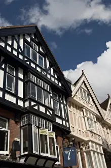 British Isles Prints: England, Kent, Canterbury. Historic High Street (aka St. Peters Street). Typical