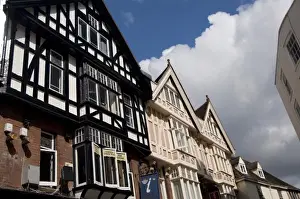 Images Dated 7th July 2009: England, Kent, Canterbury. Historic High Street (aka St. Peters Street). Typical