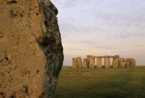 Stone Henge Prints: England, Wiltshire, Stonehenge at dawn