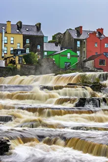 Images Dated 2023: Ennistymon Falls on the Cullenagh River in Ennistymon, Ireland