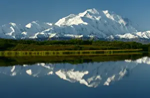 Largest Prints: Enormous Denali / Mt. McKinley and its mirror image in Reflection Pond. At over 20