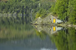 Mallorie Ostrowitz Prints: Enroute to Bergen, Norway