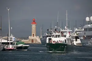 Favorite Prints: Entering the Harbor, St. Tropez, Provence-Alpes-Cote d Azur, France