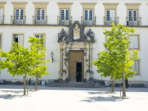 University Prints: Entrance to the ancient University of Coimbra with the Via Latina colonnade
