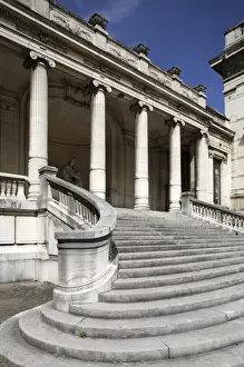 Stair Case Prints: The entrance staircase of Musee de la Mode et du Costume-Palais Galliera(Fashion