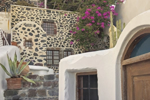 Agave Prints: Entryway, Mykonos, Greece