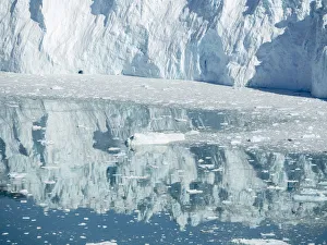 Eqip Glacier in Greenland, Danish Territory