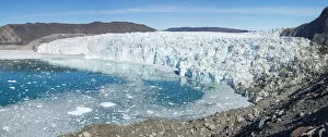 Eqip Sermia glacier in Denmarks overseas territory, Greenland