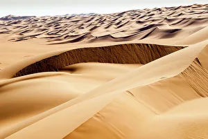 Footprint Prints: Erg Murzuq, Sahara Desert, Fezzan, Libya