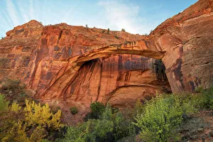 View From Below Prints: Escalante Natural Bridge, Grand Staircase-Escalante National Monument, Utah