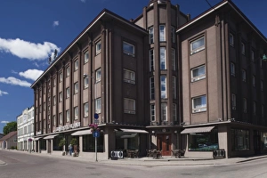 Estonia, Southwestern Estonia, Viljandi, art-deco Grand Hotel Viljandi, b. 1938
