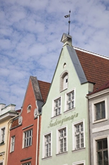 Images Dated 11th May 2010: Estonia, Tallinn, buildings on Raekoja Plats, Town Hall Square