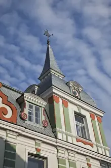 Images Dated 13th May 2010: Estonia, Tallinn, Old Town, Estonian Filmmakers Union building, Uus Street