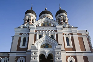 Images Dated 12th May 2010: Estonia, Tallinn, Old Town, Toompea, Alexander Nevsky Russian Orthodox Cathedral