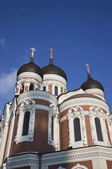Baltic State Prints: Estonia, Tallinn, Old Town, Toompea, Alexander Nevsky Russian Orthodox Cathedral
