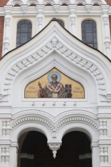 Images Dated 11th May 2010: Estonia, Tallinn, Toompea area, Alexander Nevsky Russian Orthodox Cathderal, detail
