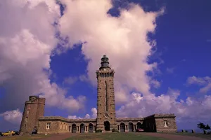 Brittany Prints: EU, France, Brittany, Cotes d Armor, Cap Frehel. Lighthouse (b 1946)
