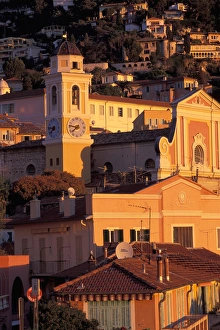 Belltower Prints: EU, France, Cote D Azur, Villefranche-sur-Mer, Alpes Maritimes
