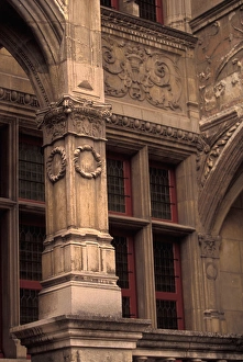 Images Dated 13th June 2011: EU, France, Loire Valley, Indre-et-Loire, Detail of the Hotel Gouin, Renaissance House
