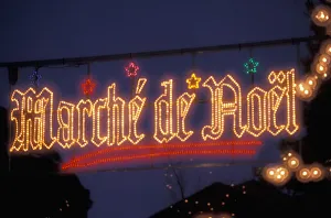 EU, France, Saverne. Christmas market
