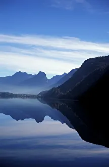 Europe, Austria, Hallstatt, Salzkammergut. St-Wolfgangsee, Alps Europe, Austria, Hallstatt, Salzkammergut. St-Wolfgangsee, Alps