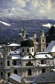 Images Dated 8th June 2011: Europe, Austria, Salzburg. City view