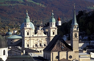 Europe, Austria, Salzburg. Dom (Cathedral), Franziskanerkirche
