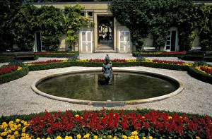 Salzburg Prints: Europe, Austria, Salzburg. Mirabell Gardens