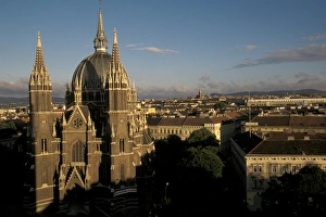 Vienna Prints: Europe, Austria, Vienna. Church dome