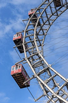Images Dated 23rd May 2010: Europe, Austria, Vienna, Prater, amusement park, Ferris Wheel, 3rd Man