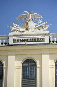 Images Dated 30th April 2009: Europe, Austria, Vienna, Schonbrunn Palace exterior detail