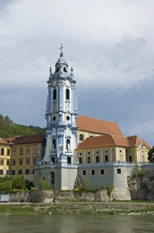 Images Dated 29th April 2009: Europe, Austria, Wachau Valley, Lower Austria, Durnstein, abbey, Danube River