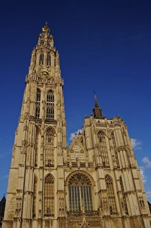Europe, Belgium, Antwerp. Antwerps Cathedral of Our Lady
