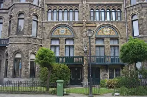 Images Dated 8th June 2009: Europe, Belgium, Antwerp. The ecclectic architecture of Antwerps Zurenborg neighborhood