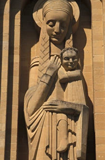 Caring Prints: EUROPE, Belgium, Ardennes Madonna and Child, Dural Monestary