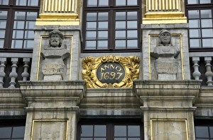 Images Dated 1st April 2008: Europe, Belgium, Brussels-Capital Region, Brussels, Brussel, Bruxelles, detail of